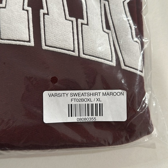 The Bar Varsity Sweatshirt XL NWT! - Picture 7 of 7